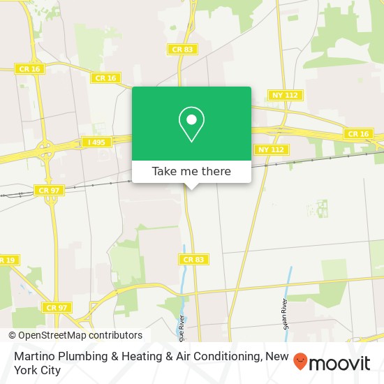 Mapa de Martino Plumbing & Heating & Air Conditioning