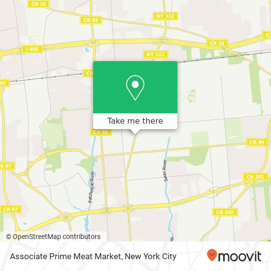 Associate Prime Meat Market map