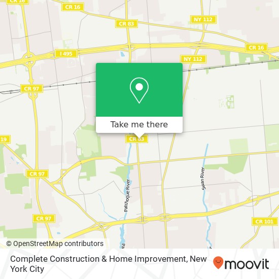 Mapa de Complete Construction & Home Improvement