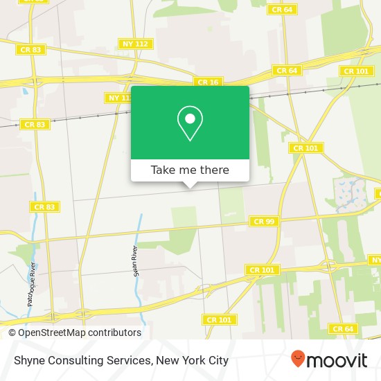 Shyne Consulting Services map