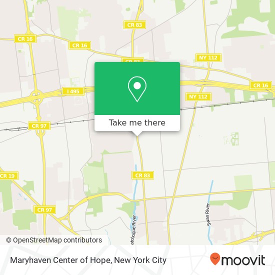 Mapa de Maryhaven Center of Hope