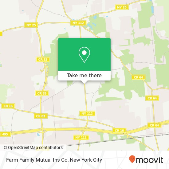 Mapa de Farm Family Mutual Ins Co