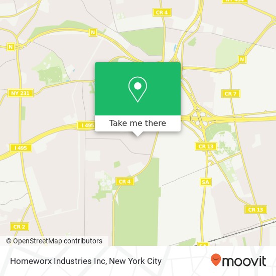 Homeworx Industries Inc map