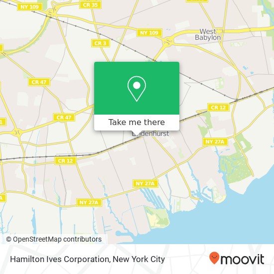 Hamilton Ives Corporation map