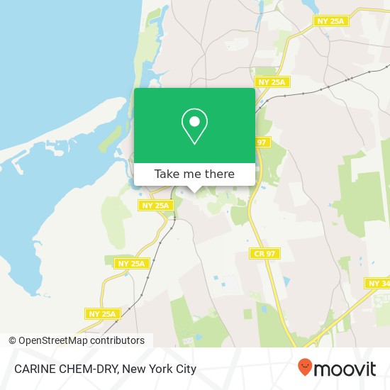 CARINE CHEM-DRY map