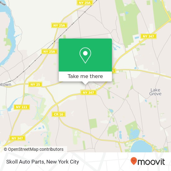 Skoll Auto Parts map