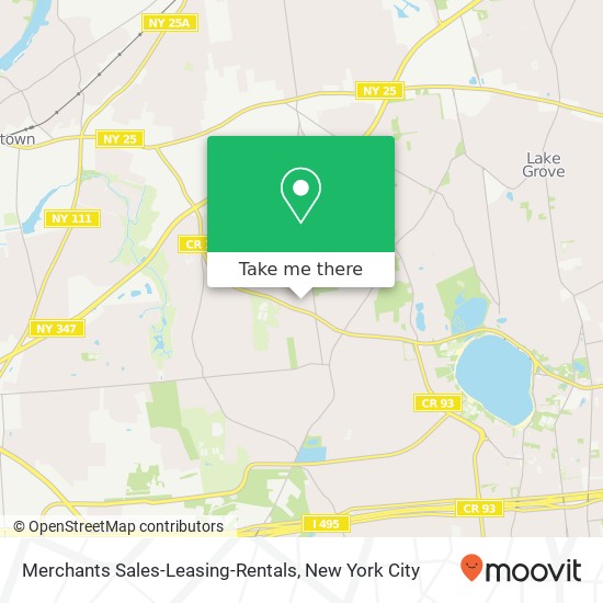 Merchants Sales-Leasing-Rentals map