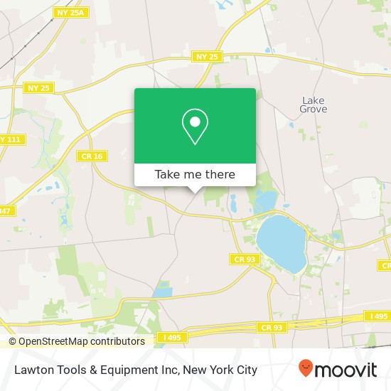 Mapa de Lawton Tools & Equipment Inc