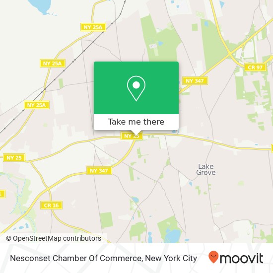 Mapa de Nesconset Chamber Of Commerce