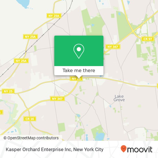 Mapa de Kasper Orchard Enterprise Inc