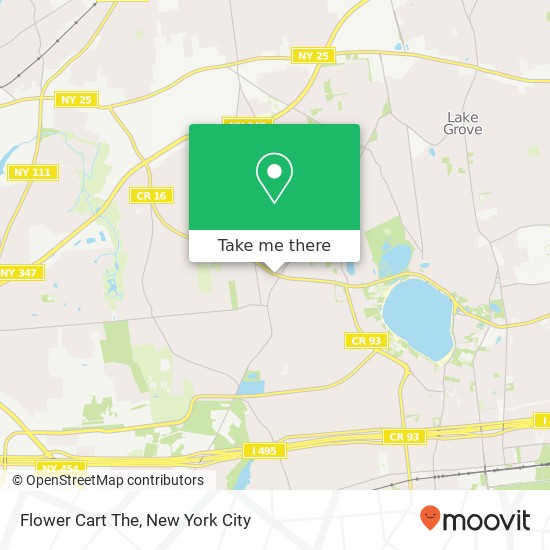 Mapa de Flower Cart The