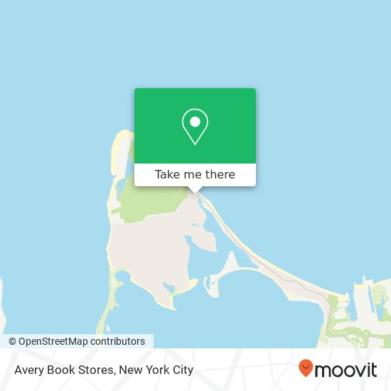 Avery Book Stores map