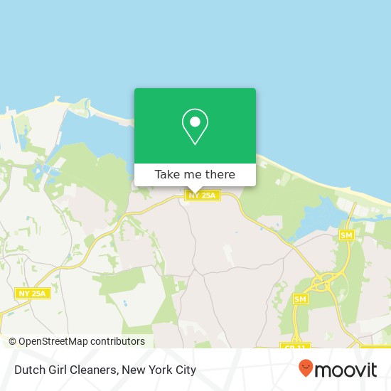 Dutch Girl Cleaners map