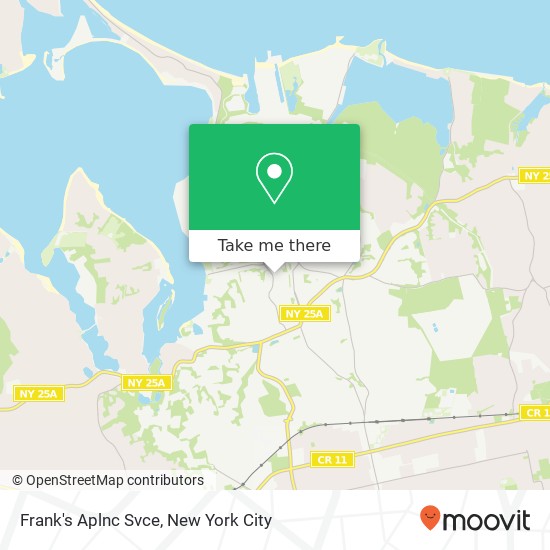 Mapa de Frank's Aplnc Svce