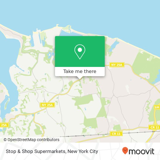 Mapa de Stop & Shop Supermarkets