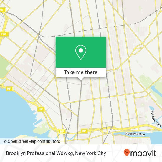 Brooklyn Professional Wdwkg map