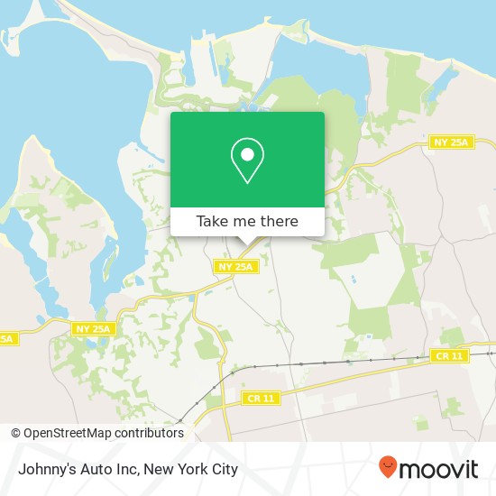 Mapa de Johnny's Auto Inc