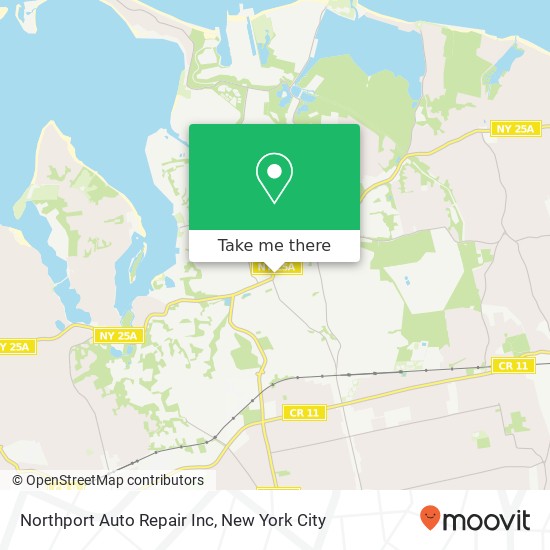 Mapa de Northport Auto Repair Inc