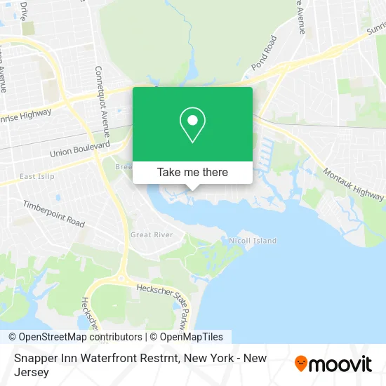Mapa de Snapper Inn Waterfront Restrnt