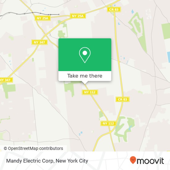 Mandy Electric Corp map