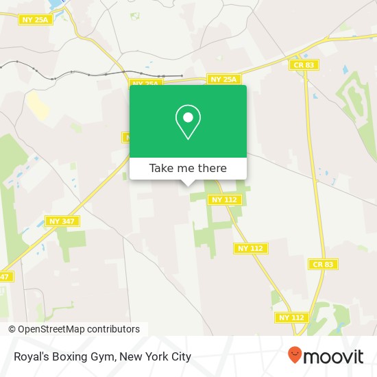 Royal's Boxing Gym map