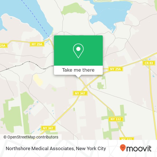 Mapa de Northshore Medical Associates