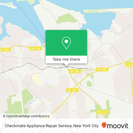 Checkmate Appliance Repair Service map