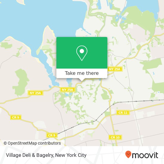 Mapa de Village Deli & Bagelry