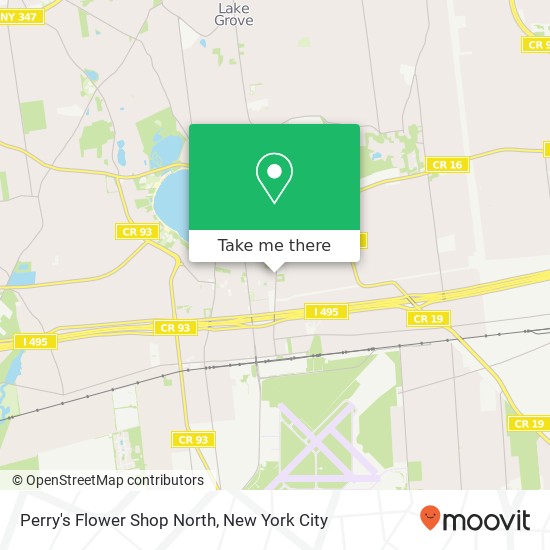 Mapa de Perry's Flower Shop North
