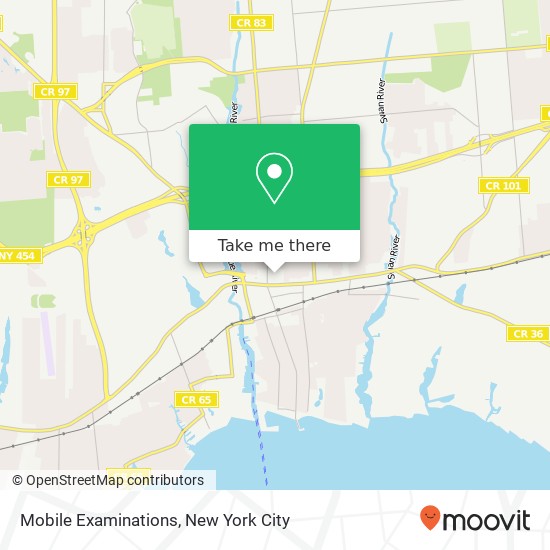 Mobile Examinations map