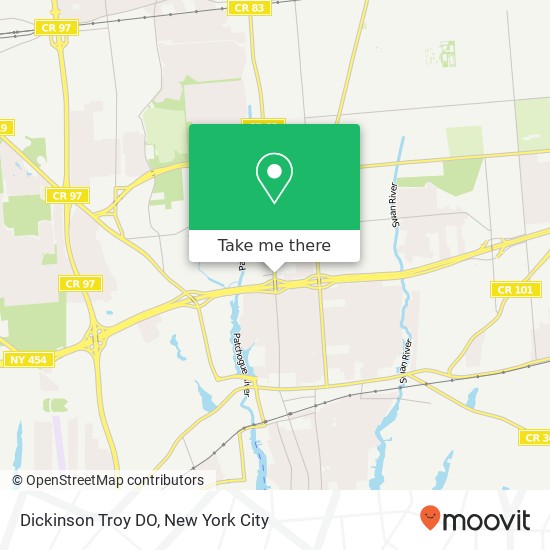 Dickinson Troy DO map