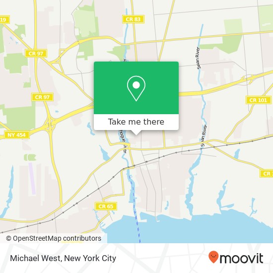 Mapa de Michael West