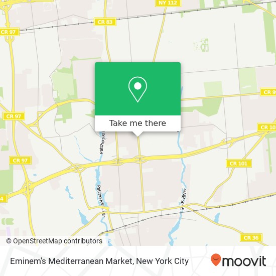 Mapa de Eminem's Mediterranean Market