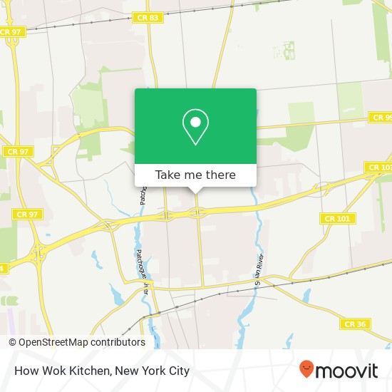 How Wok Kitchen map