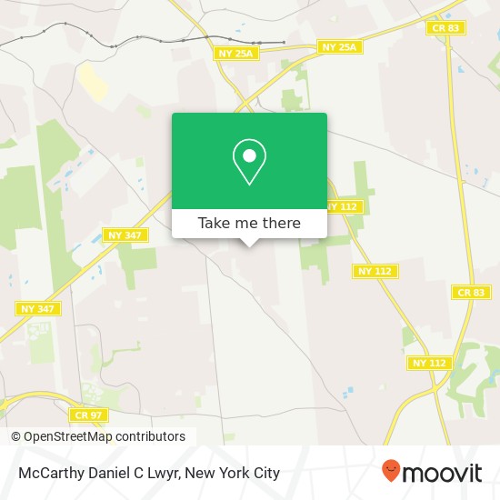 Mapa de McCarthy Daniel C Lwyr