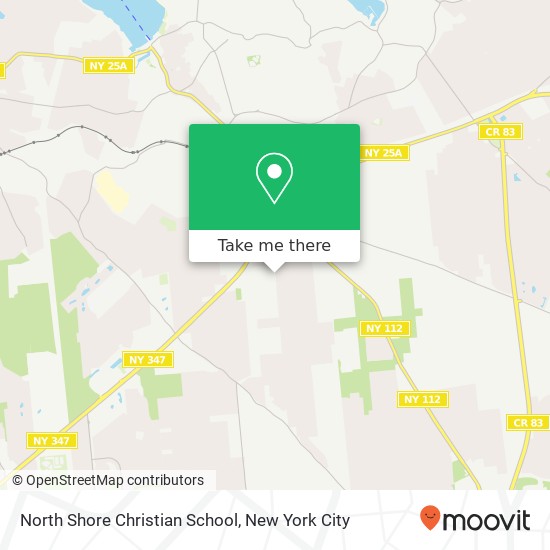 North Shore Christian School map