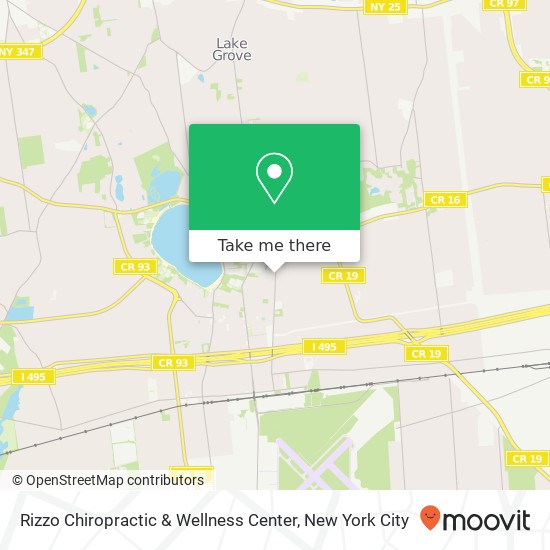 Mapa de Rizzo Chiropractic & Wellness Center