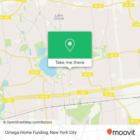 Mapa de Omega Home Funding