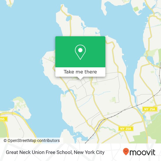 Mapa de Great Neck Union Free School