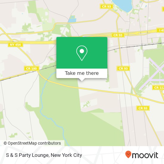 Mapa de S & S Party Lounge