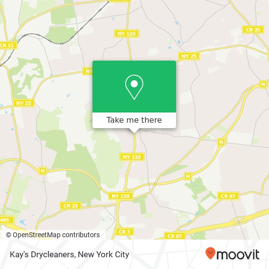 Kay's Drycleaners map