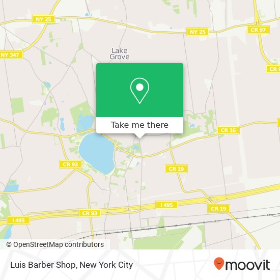 Mapa de Luis Barber Shop