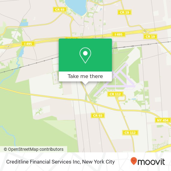 Mapa de Creditline Financial Services Inc