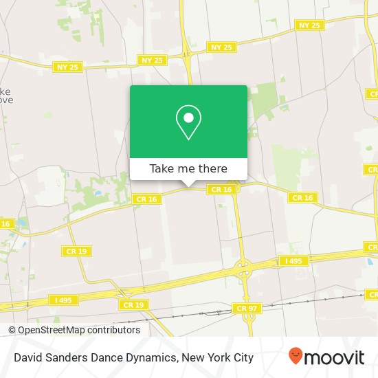 David Sanders Dance Dynamics map