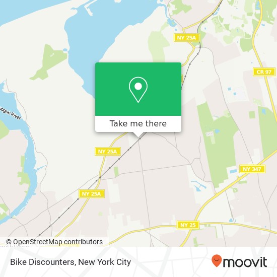 Bike Discounters map