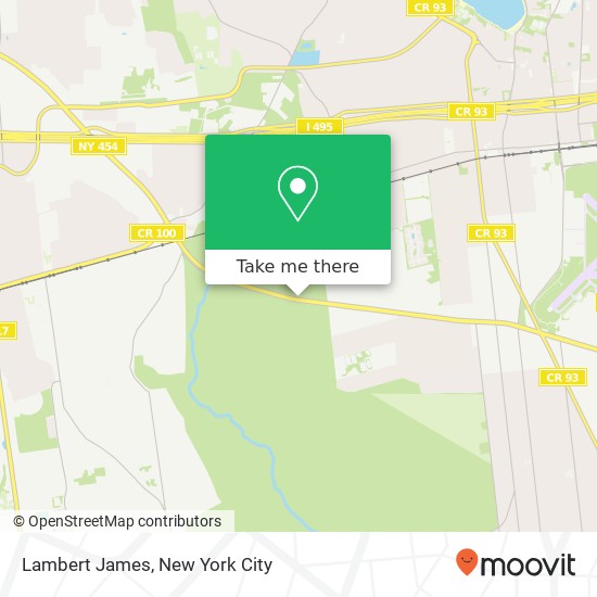 Lambert James map