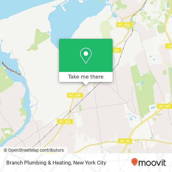 Branch Plumbing & Heating map