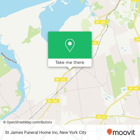 St James Funeral Home Inc map