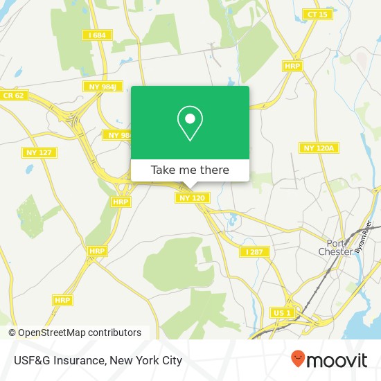 USF&G Insurance map