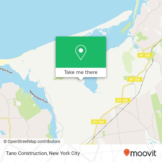 Tano Construction map
